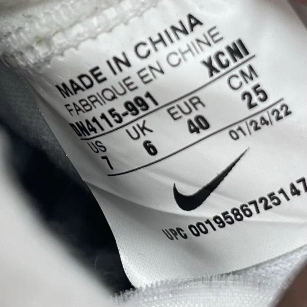 Nike Sneakers Mens 7 Womens 8.5 Blazer Mid 77 DN4115-991‎ White Casual Gym Shoes